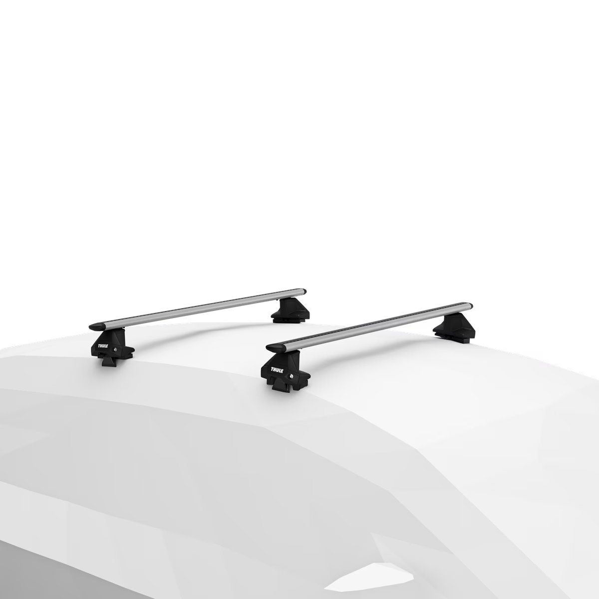 SKODA Fabia (Mk II) | Thule WingBar EVO Silver