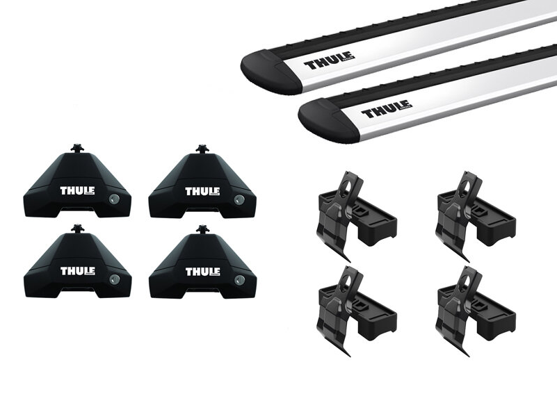 NISSAN Juke (Mk. I) | Thule WingBar EVO Silver